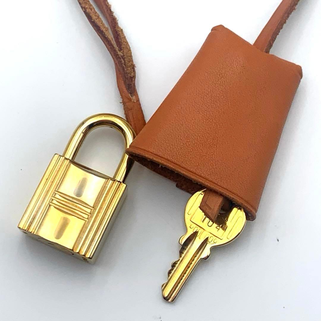 ★HERMESエルメス カデナ 24Kメッキ No.104 クロシェット 鍵付き