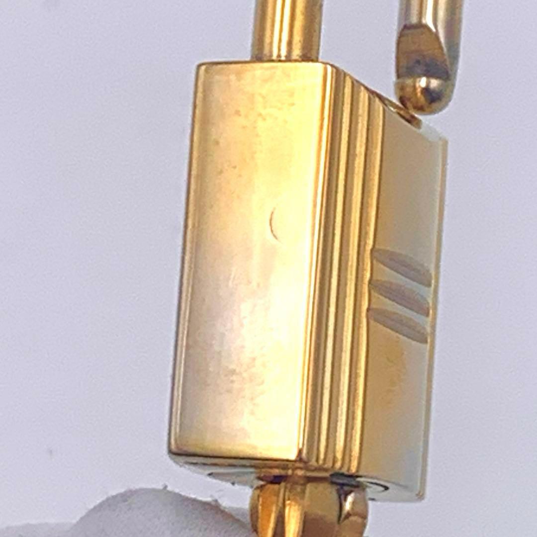 ★HERMESエルメス カデナ 24Kメッキ No.104 クロシェット 鍵付き