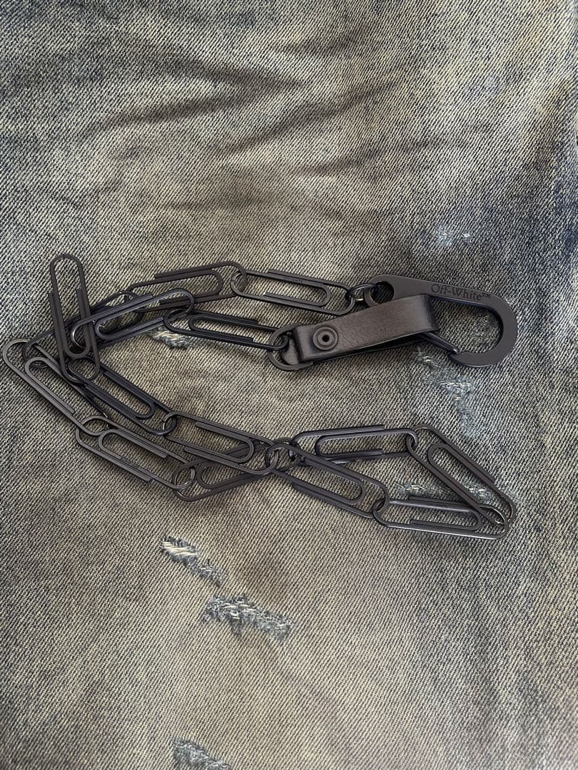 off−white オフホワイト　クリップウォレットチェーン　ヴァージル