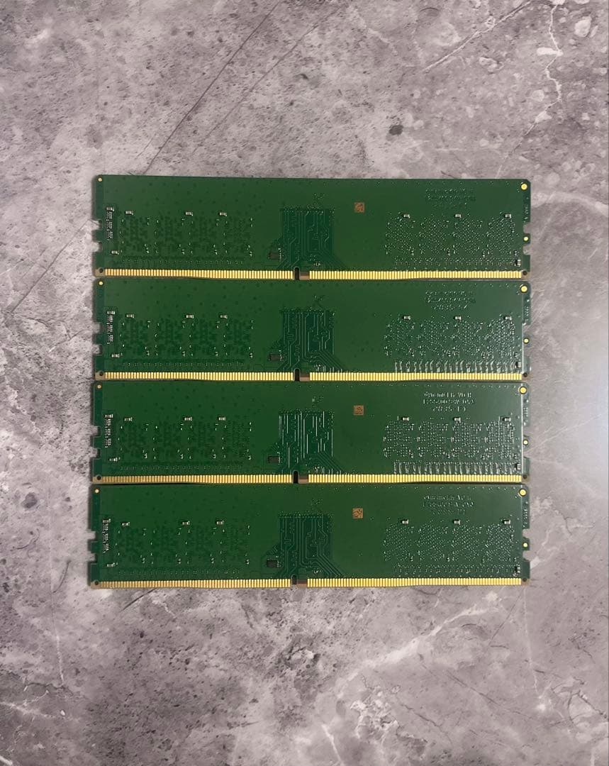 PC4 3200 32GB メモリー DDR4 8GB 4枚 UDIMM 完動品