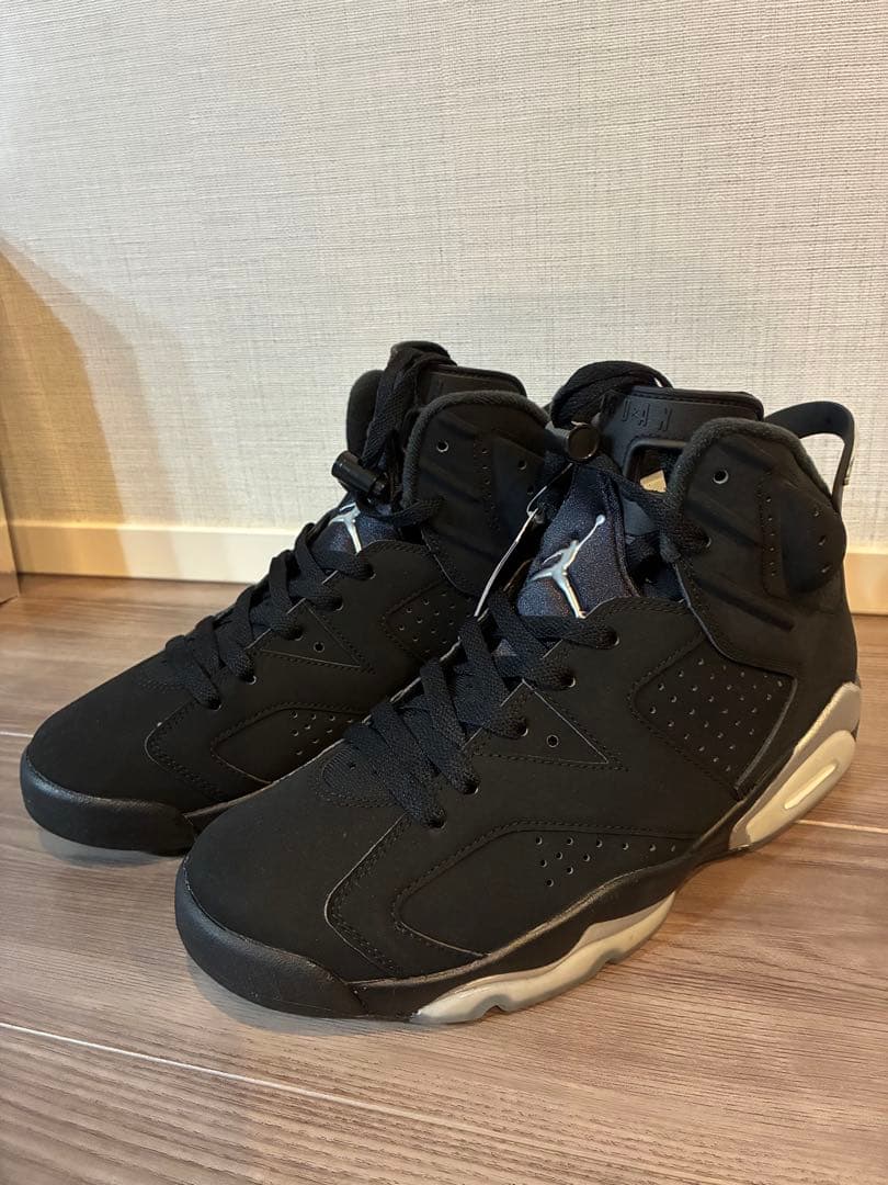 シューズ(男性用) AIR JORDAN 6 RETRO llic Silver 27.0