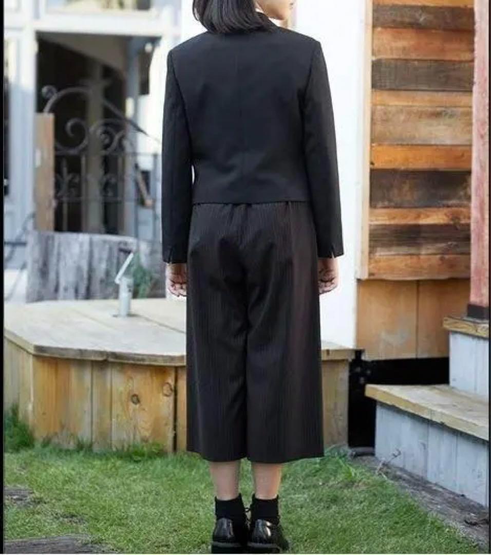 極美品　エルアンノアール　ワイドパンツスーツ　150　ガールズ　卒服　セレモニー