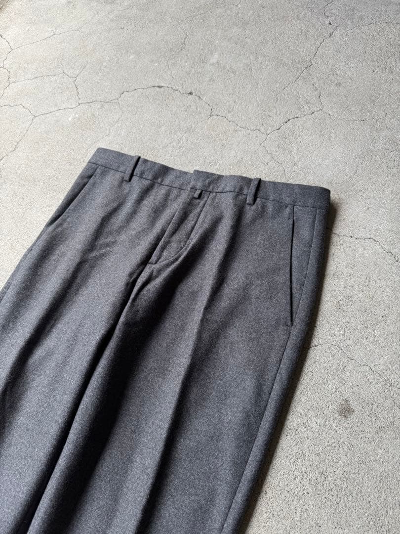 パンツ JIL SANDER 17AW Archive Gray Wool Slacks
