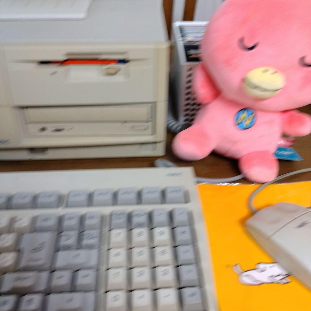 ■NEC PC-9821Xp モニター、キーボード、マウス付 ジャンク