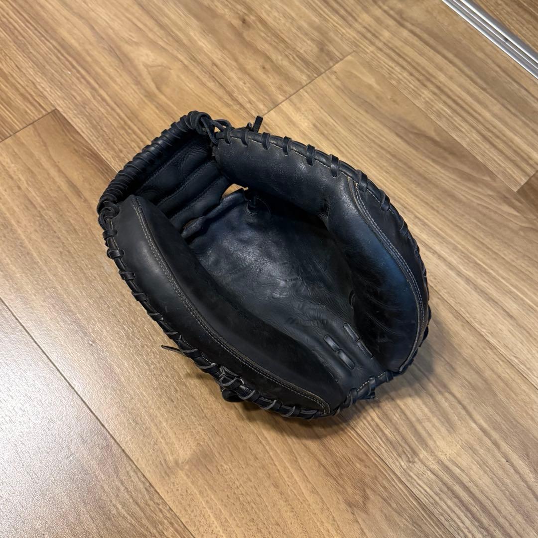 ご*ち様 Mizuno Global Elite 軟式キャッチャーミット　黒