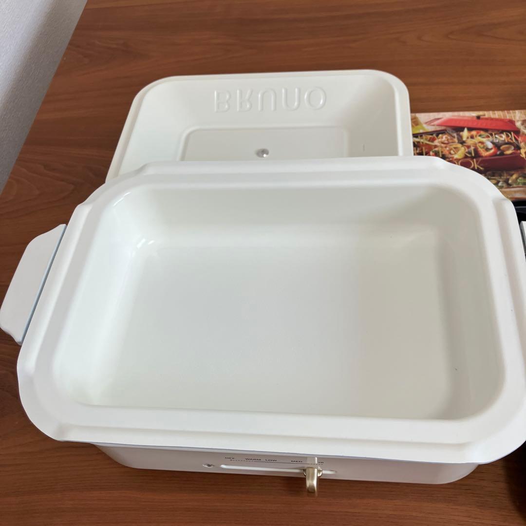 【BRUNO ホットプレート】 たこ焼きプレート付き