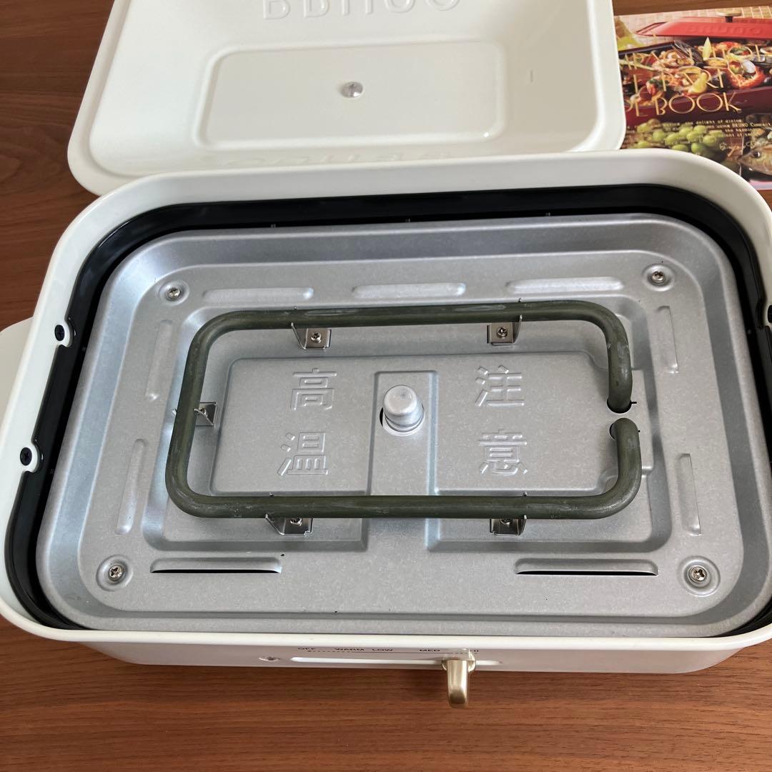 【BRUNO ホットプレート】 たこ焼きプレート付き