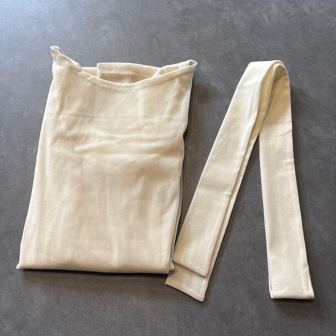 FRAY I.Dフロッキープリント2wayトップス