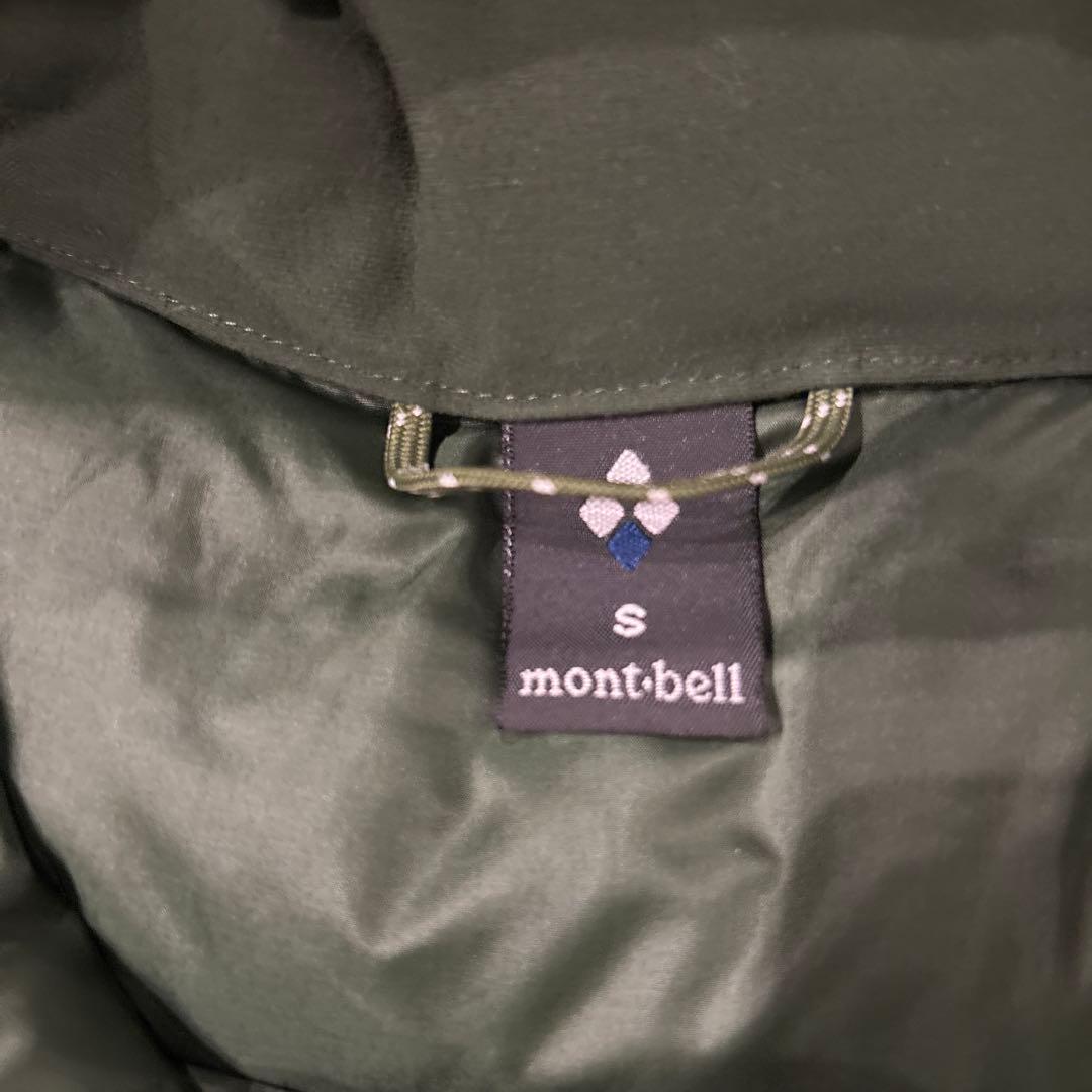 mont-bell EX-800 ダウンジャケット Sサイズ オリーブグリーン