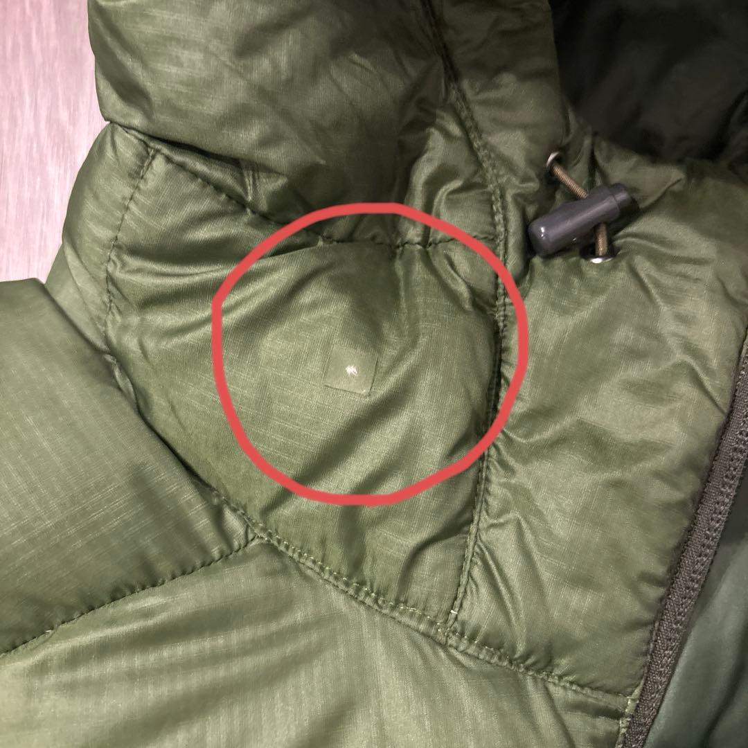 mont-bell EX-800 ダウンジャケット Sサイズ オリーブグリーン