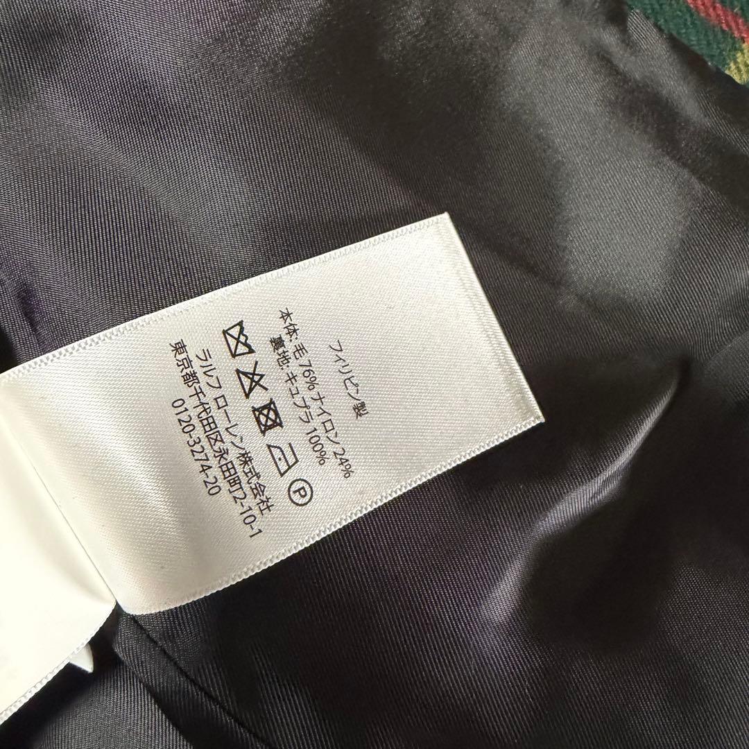 Yukiyuki　ポロラルフローレン タータンチェック ウールブレザー