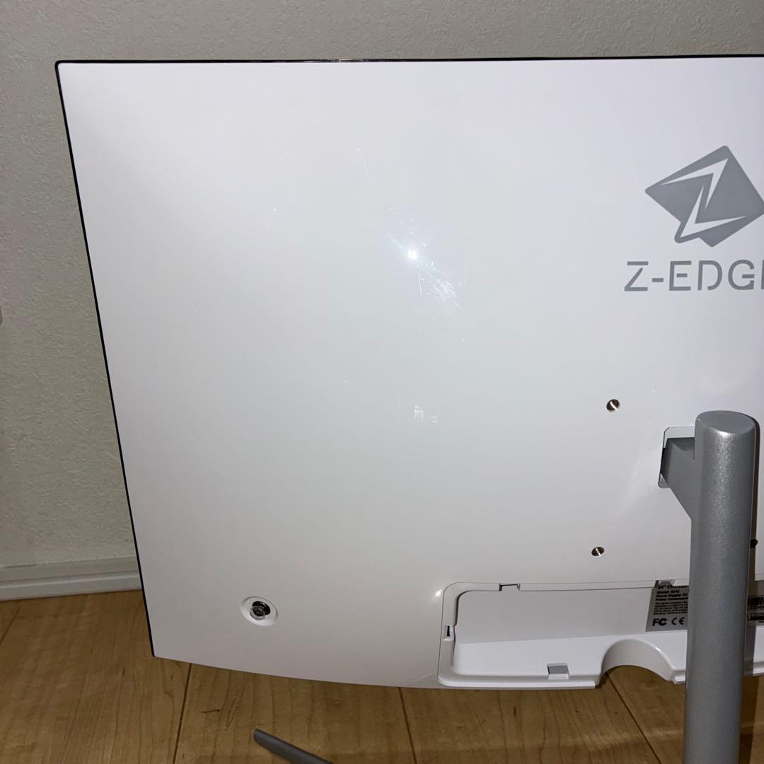 安い！Z-Edge湾曲ゲーミングモニター 24型 75Hz スピーカー　美品