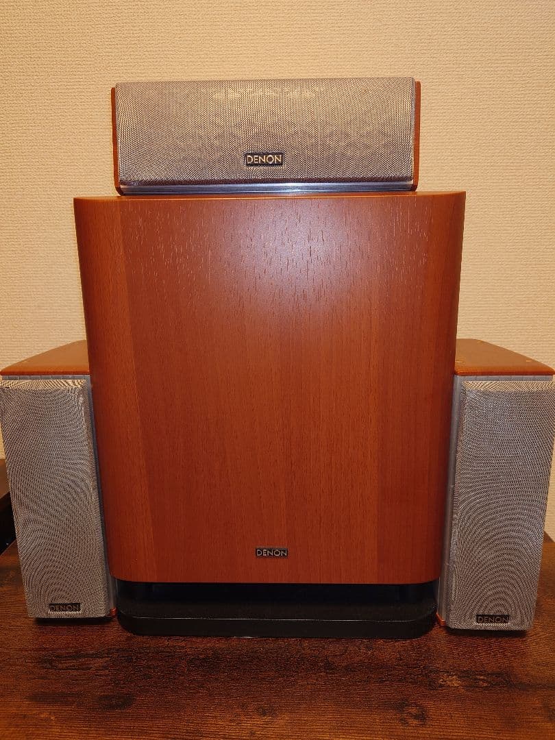そ*子様 DENONスピーカーセット(スピーカー5点、サブウーファー1点、スタン