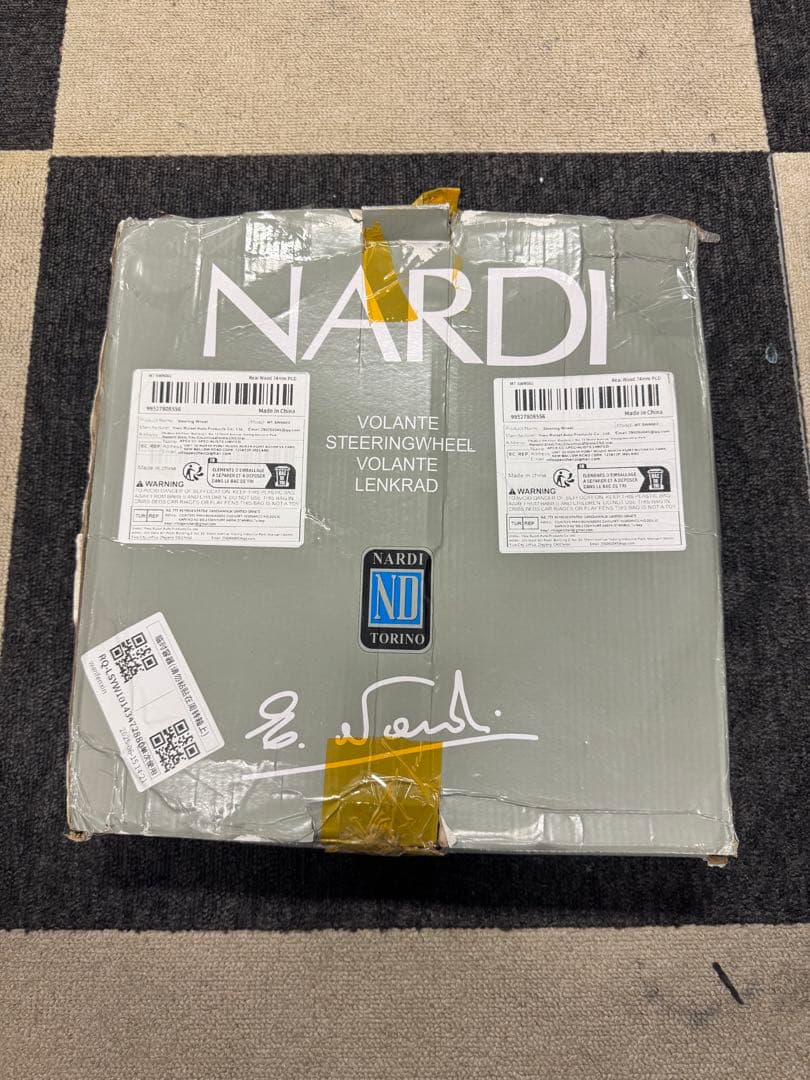ナルディクラシック ウッドステアリング 14インチ