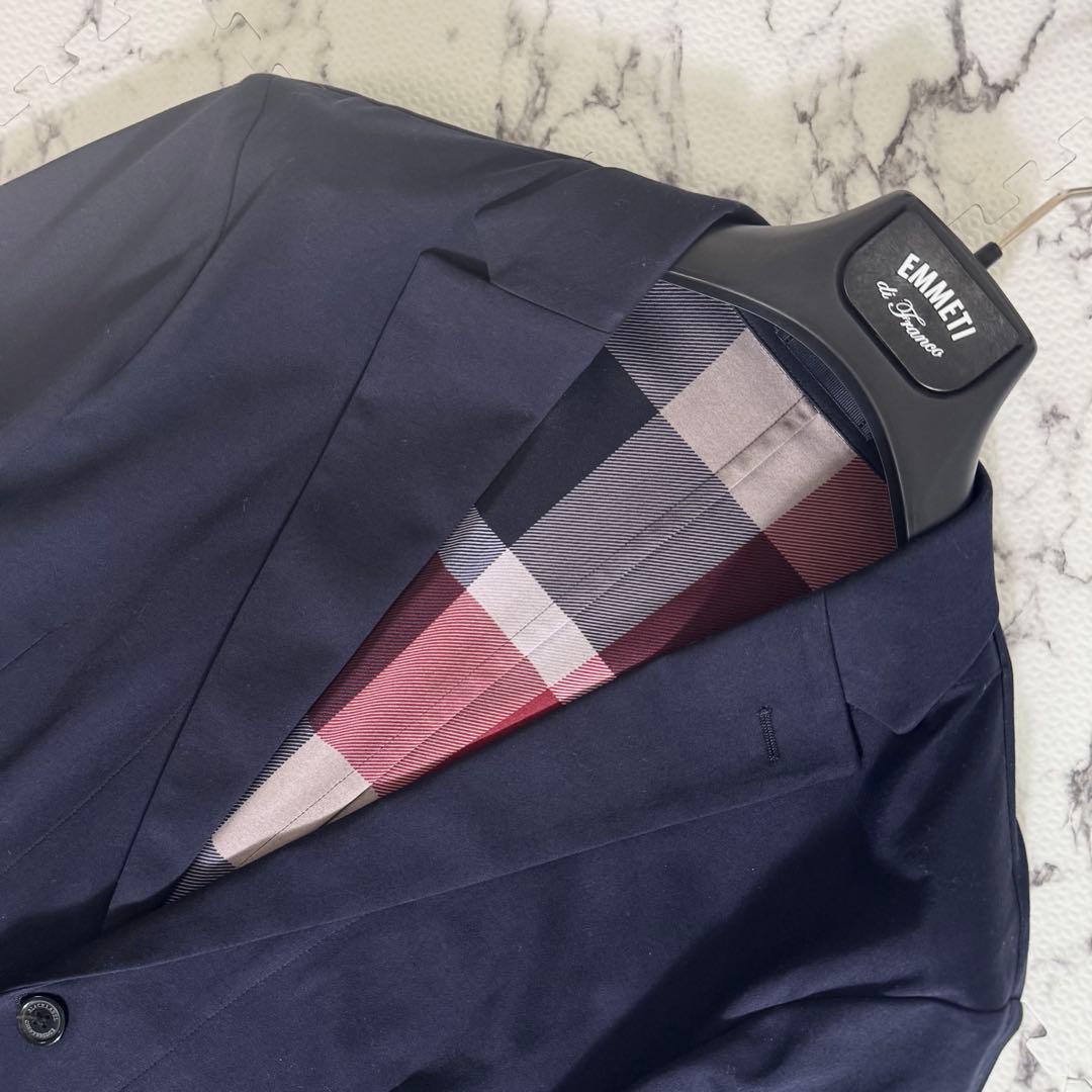 ブラックレーベルクレストブリッジ　テーラードジャケット　アンコン　裏地チェック