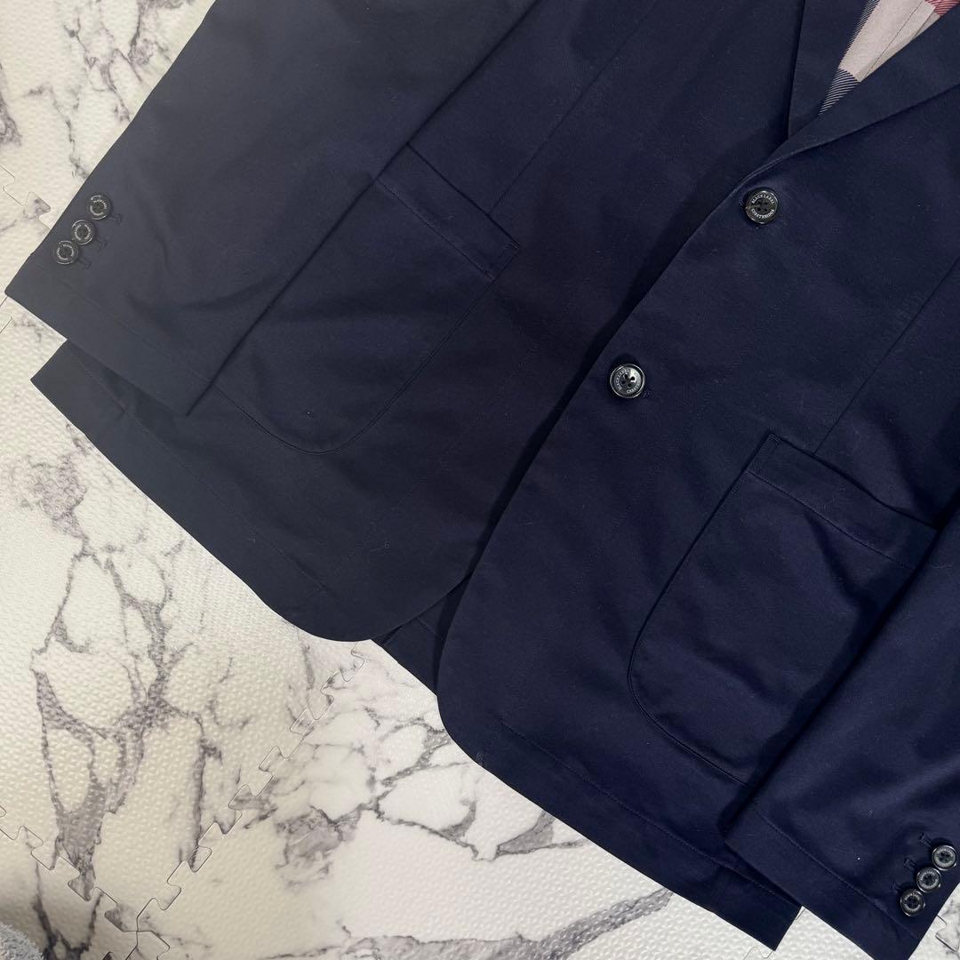 ブラックレーベルクレストブリッジ　テーラードジャケット　アンコン　裏地チェック