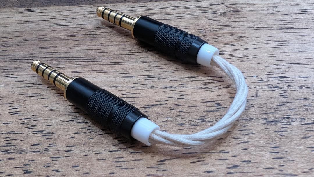 4.4mm ICケーブル Jupiter 絹巻5N純銀