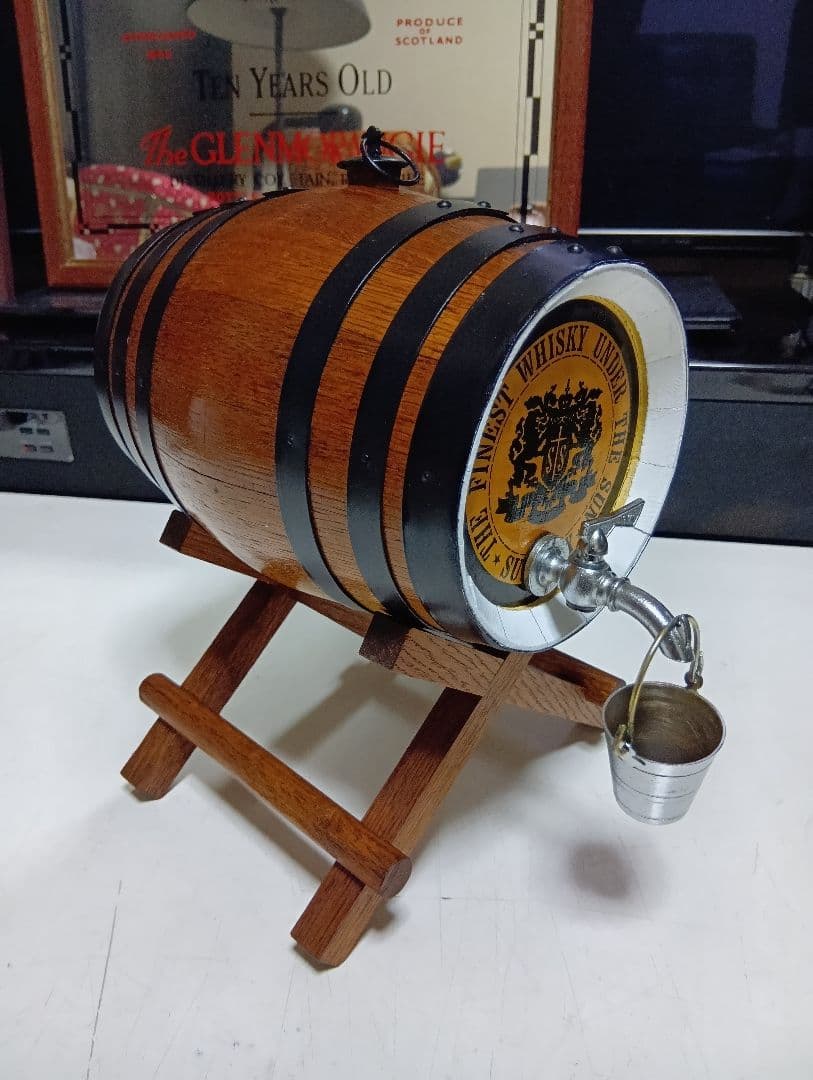 売約済　1970's　非売品　サントリー　山﨑蒸留所　初号樽型　店頭備品