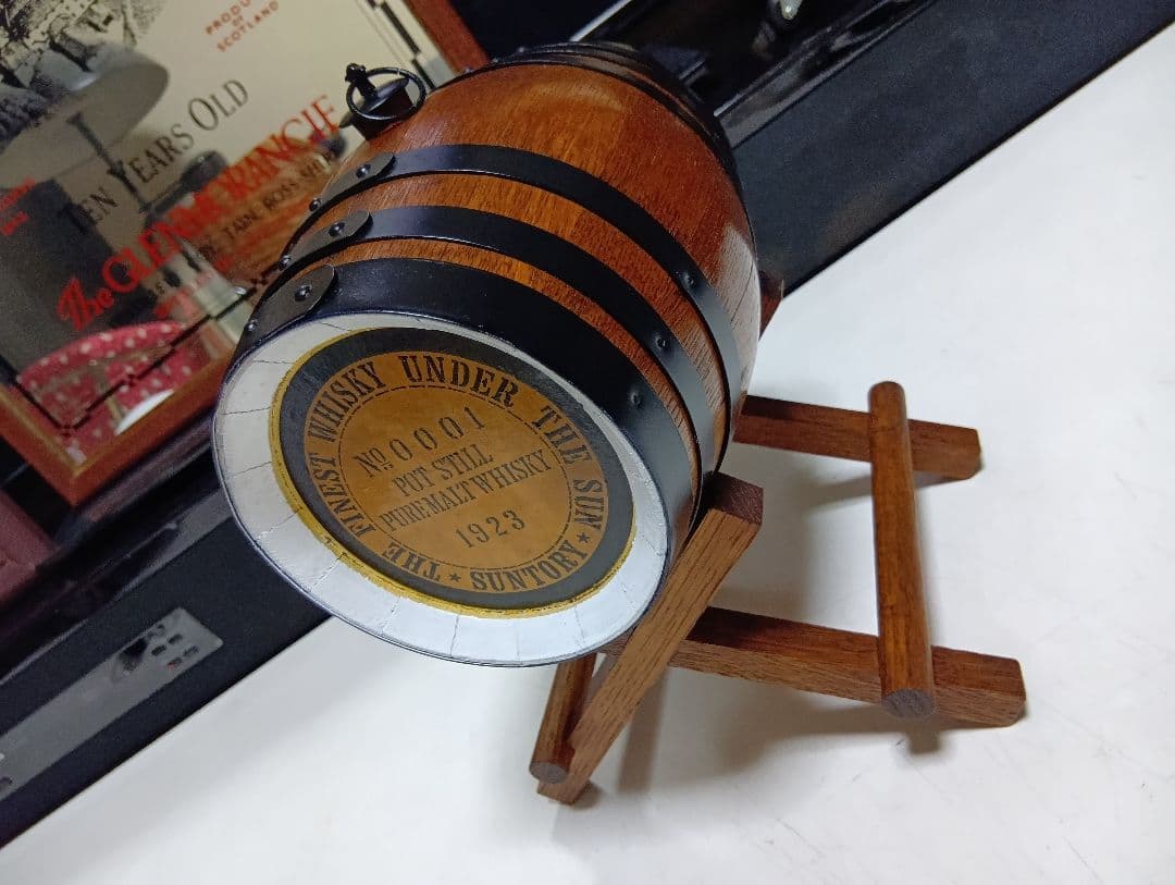 売約済　1970's　非売品　サントリー　山﨑蒸留所　初号樽型　店頭備品