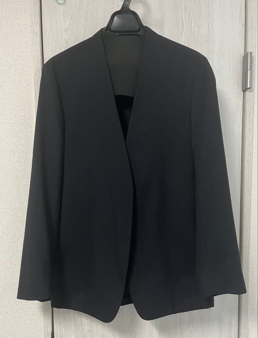Maison Margiela黒 ノーカラージャケット サイズ44