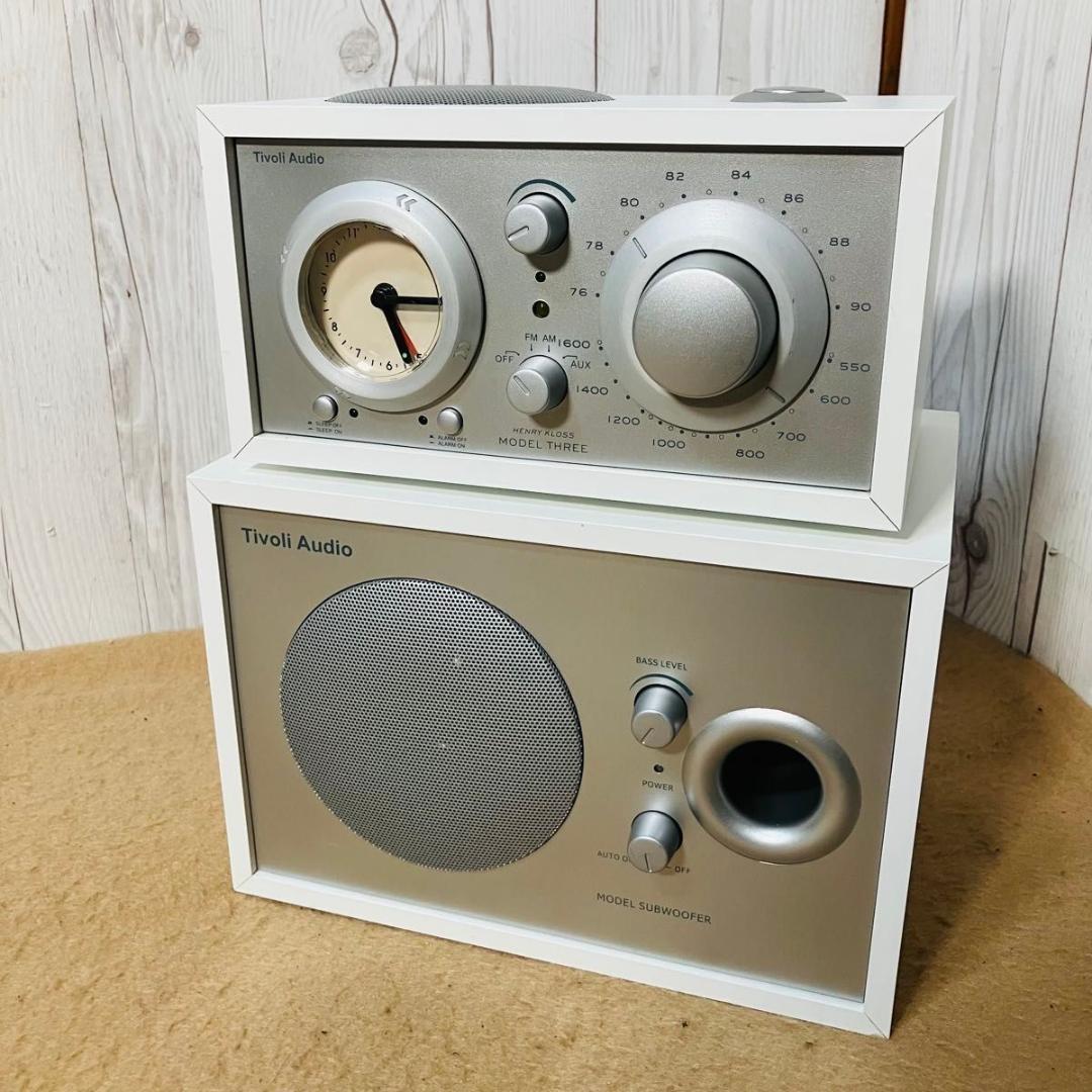 【希少】チボリオーディオ HENRY KLOSS MODEL THREE ラジオ