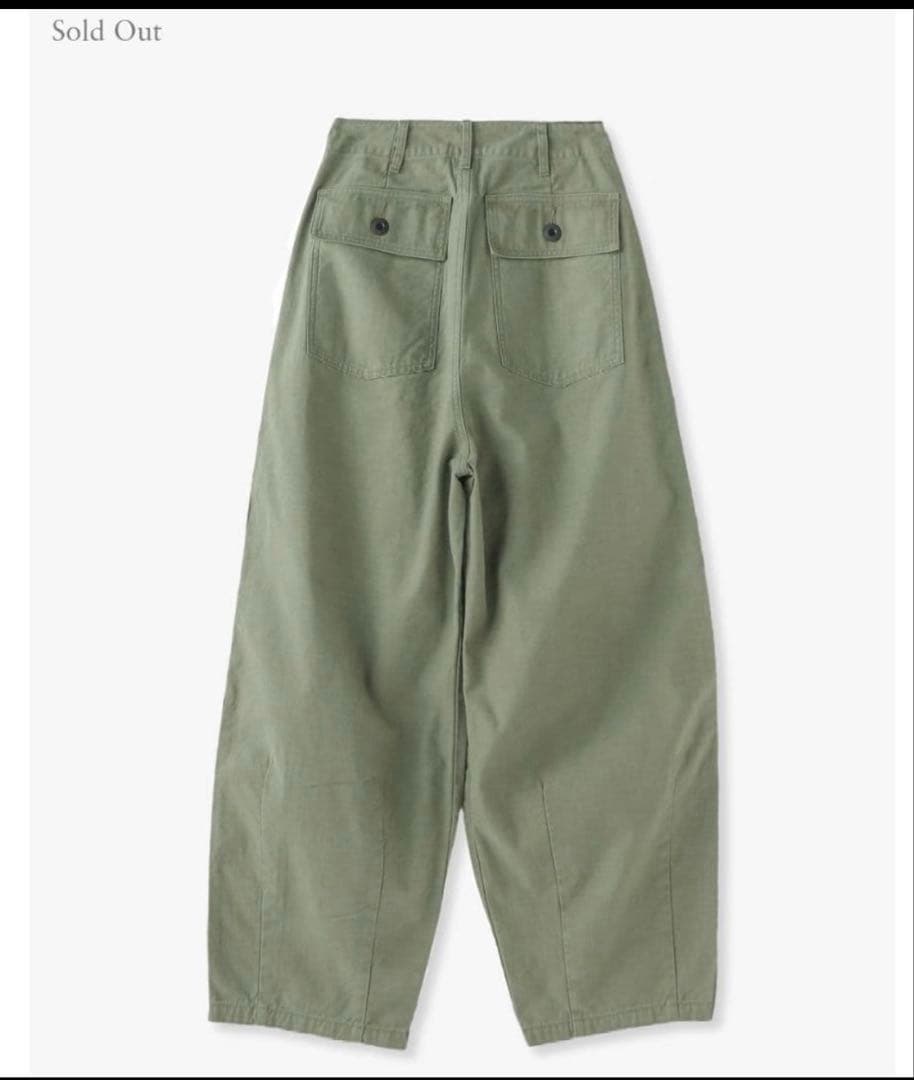 RHC ワイドミリタリーパンツ