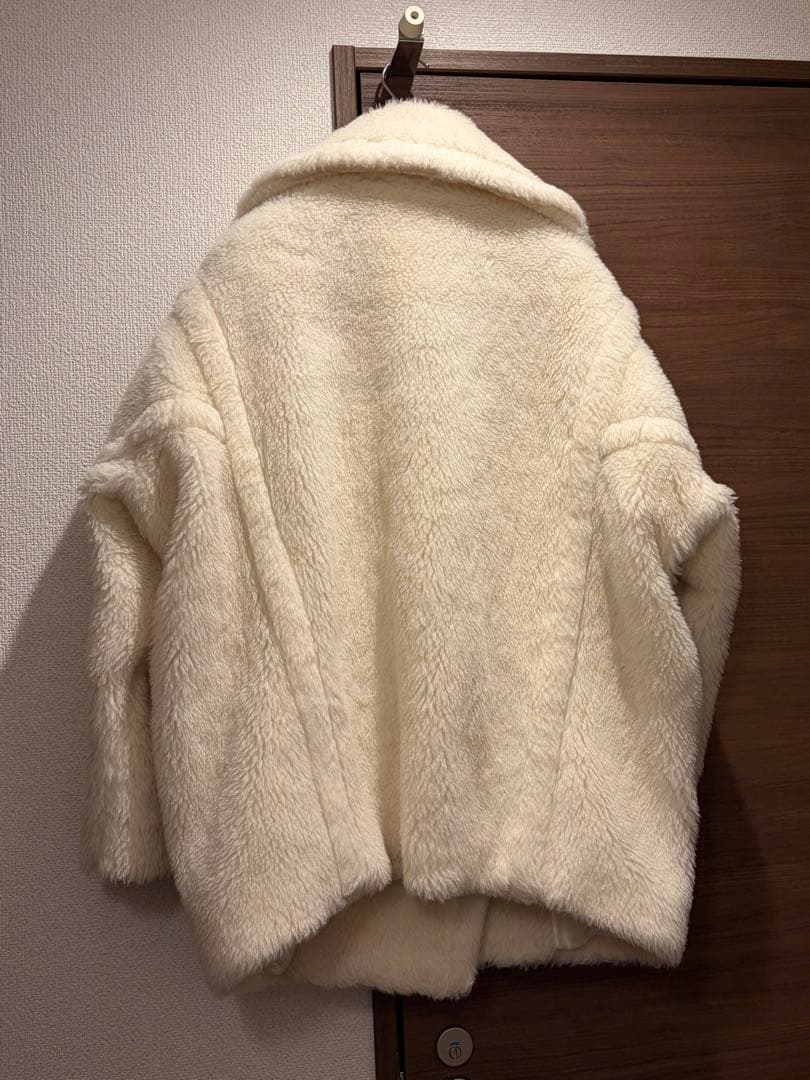 未使用に近い　Max Mara テディベアショートコート XS