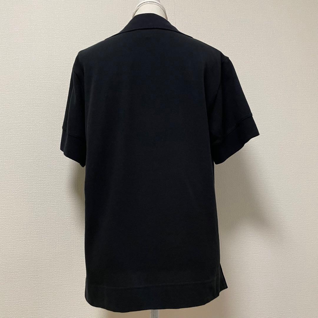 ヴィヴィアンウエストウッド　ラブフリルポロシャツ　オーブ刺繍　半袖　黒　日本製
