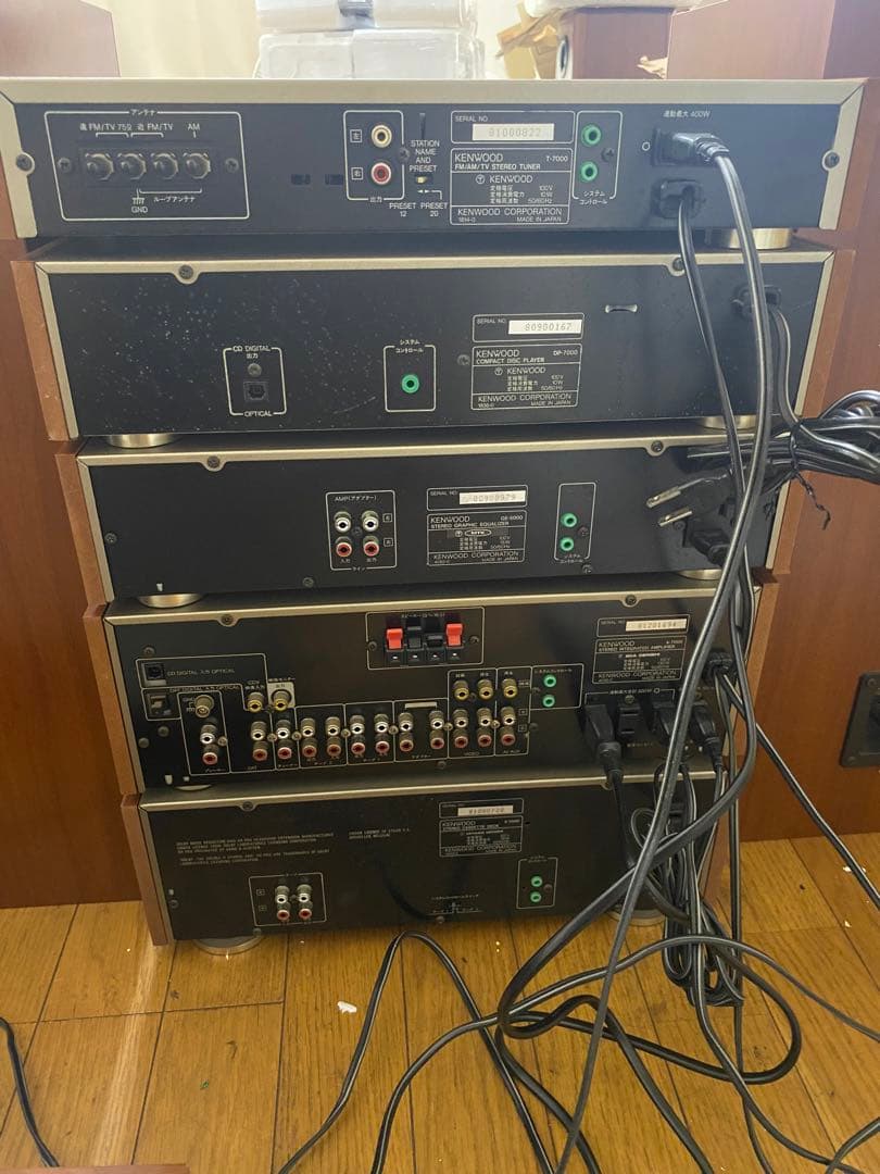 KENWOOD ステレオアンプ システムコンポ .A7000