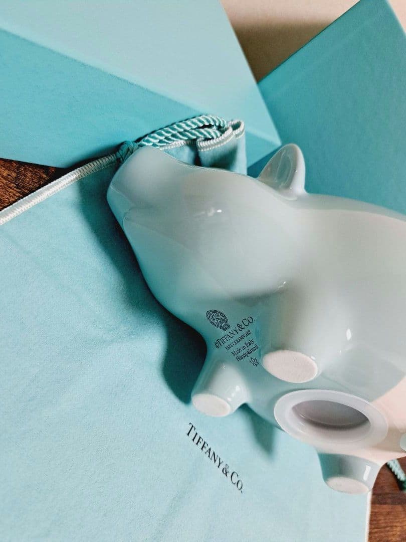 ティファニー ピギーバンク 貯金箱