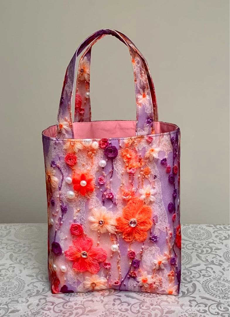 ななちゃん　チワワちゃん　トートバッグ　小物入れ