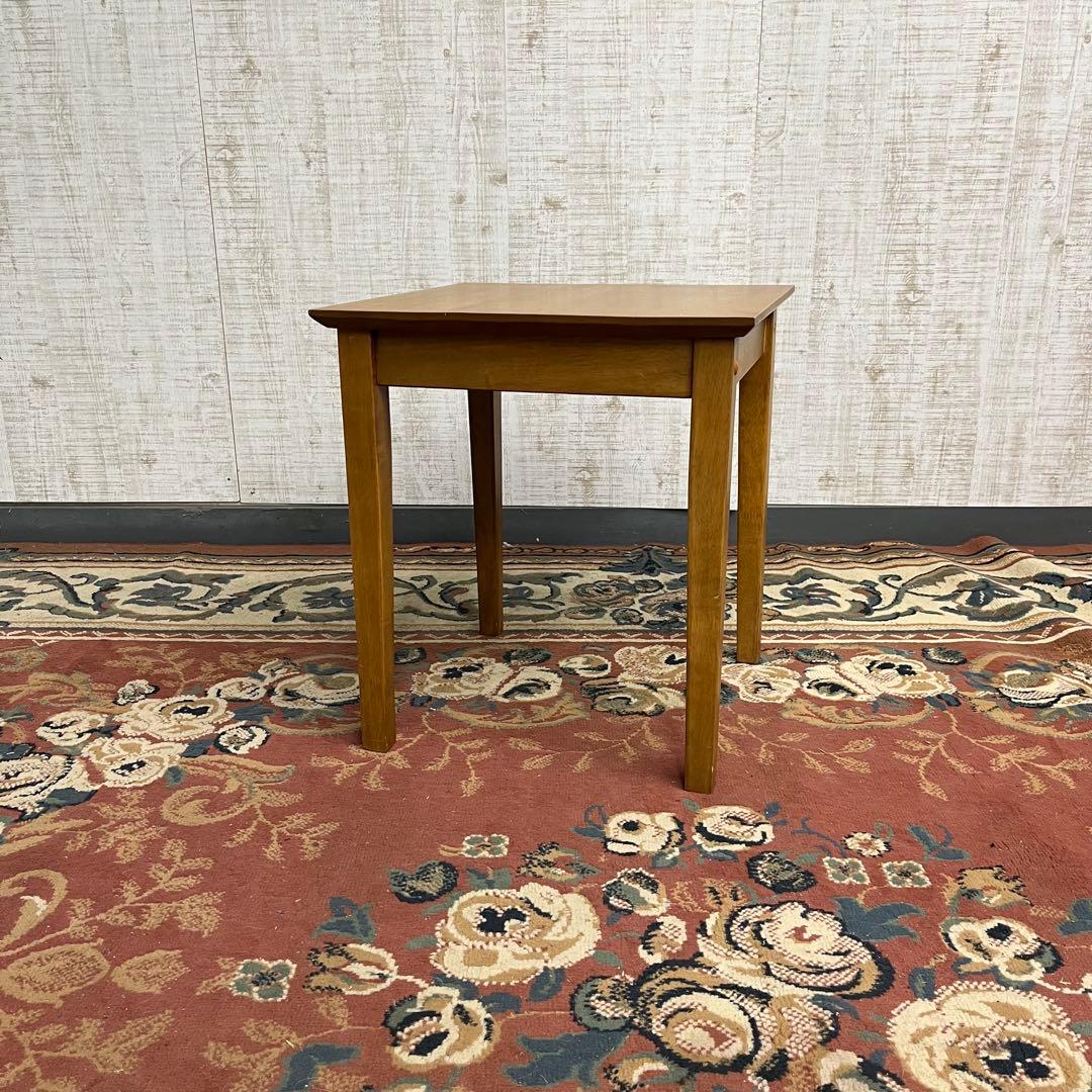 【アンティーク】木製 サイドテーブル コーヒーテーブル コンソールデスク