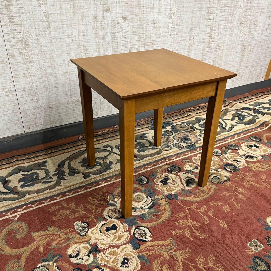 【アンティーク】木製 サイドテーブル コーヒーテーブル コンソールデスク