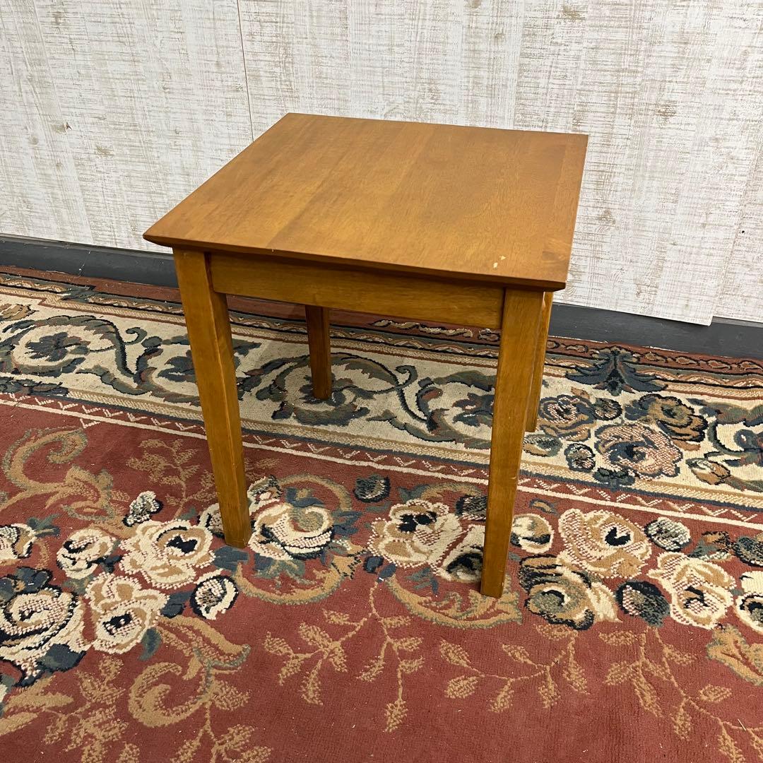 【アンティーク】木製 サイドテーブル コーヒーテーブル コンソールデスク