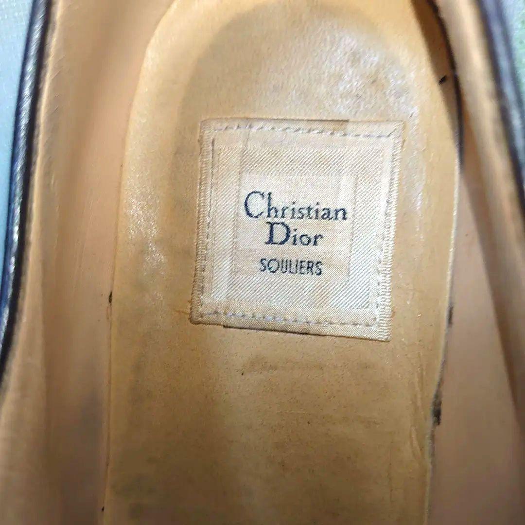 クリスチャン・ディオール　【ドレスアップシューズ　25cm　ダークブラウン】