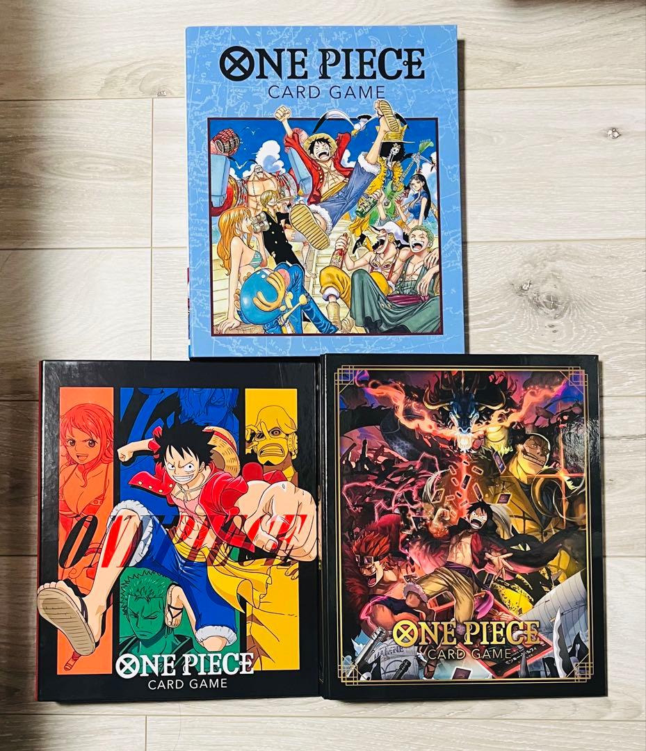 ワンピースカード 公式 バインダー 2022 ver.1〜3 3点セット