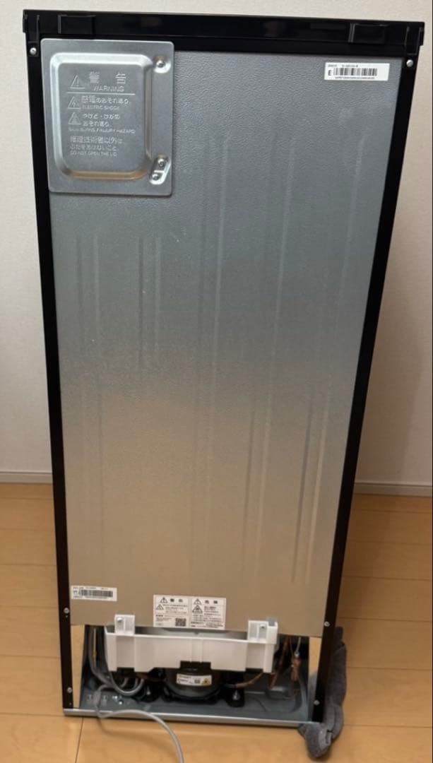 SHARP ノンフロン冷凍冷蔵庫SUJ-GD15H-B ブラック