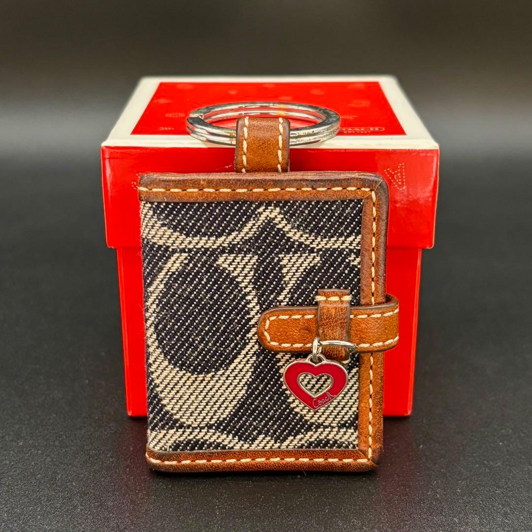 希少✨COACH Denim Signature Picture Frame