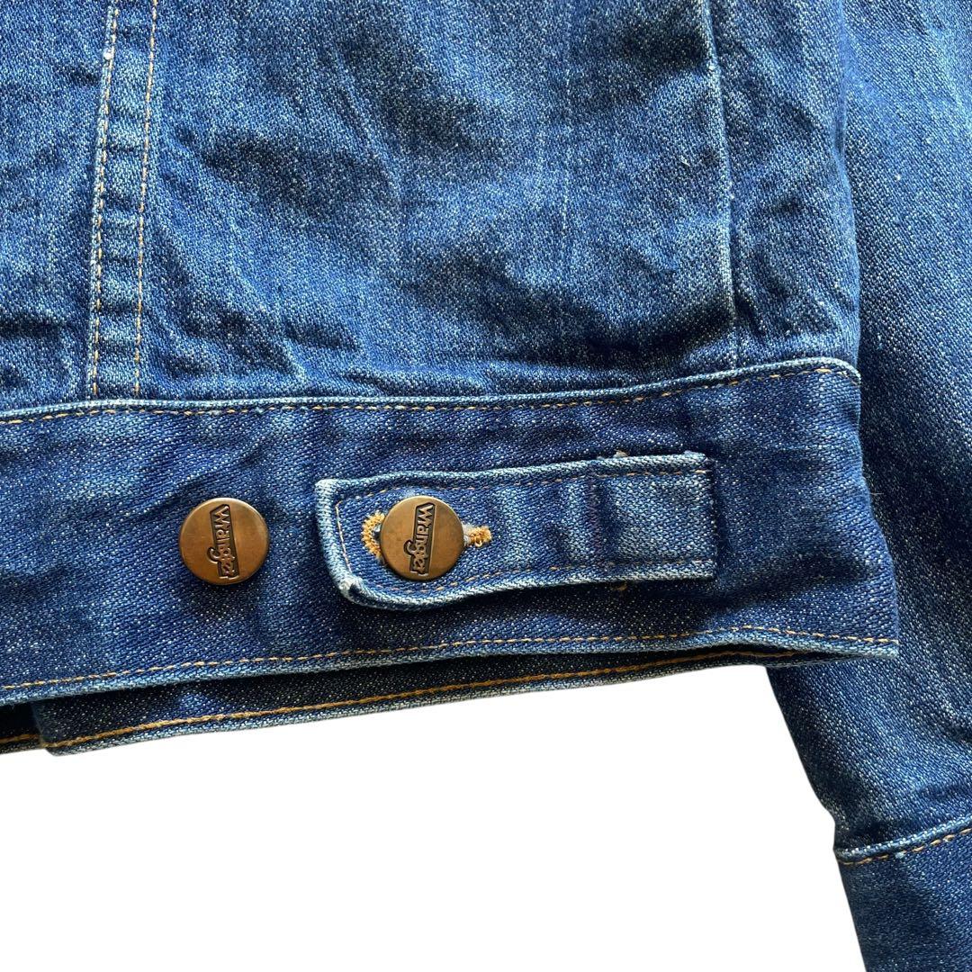 80s ヴィンテージ ラングラー デニムジャケット Wrangler 古着 M