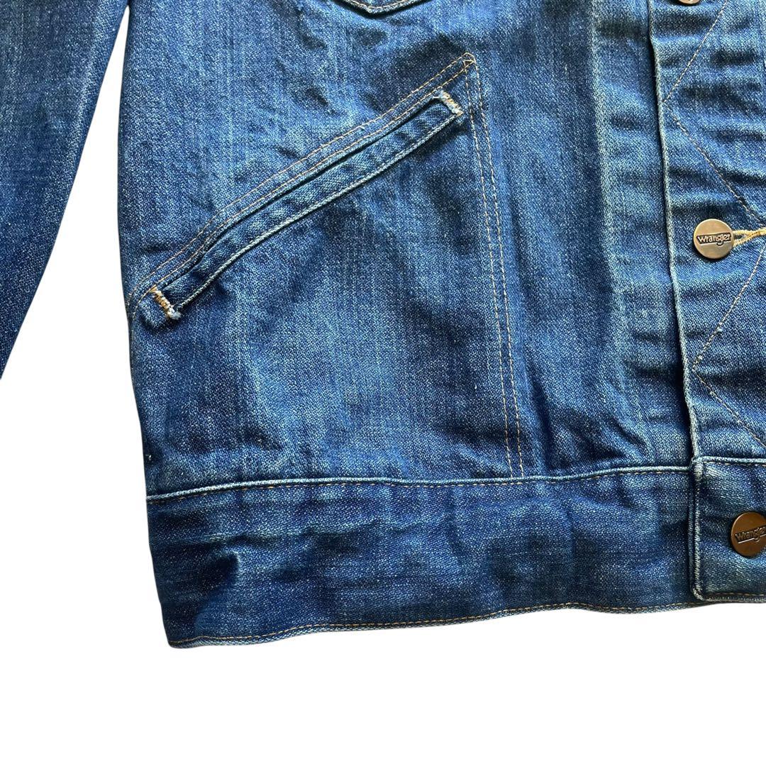 80s ヴィンテージ ラングラー デニムジャケット Wrangler 古着 M