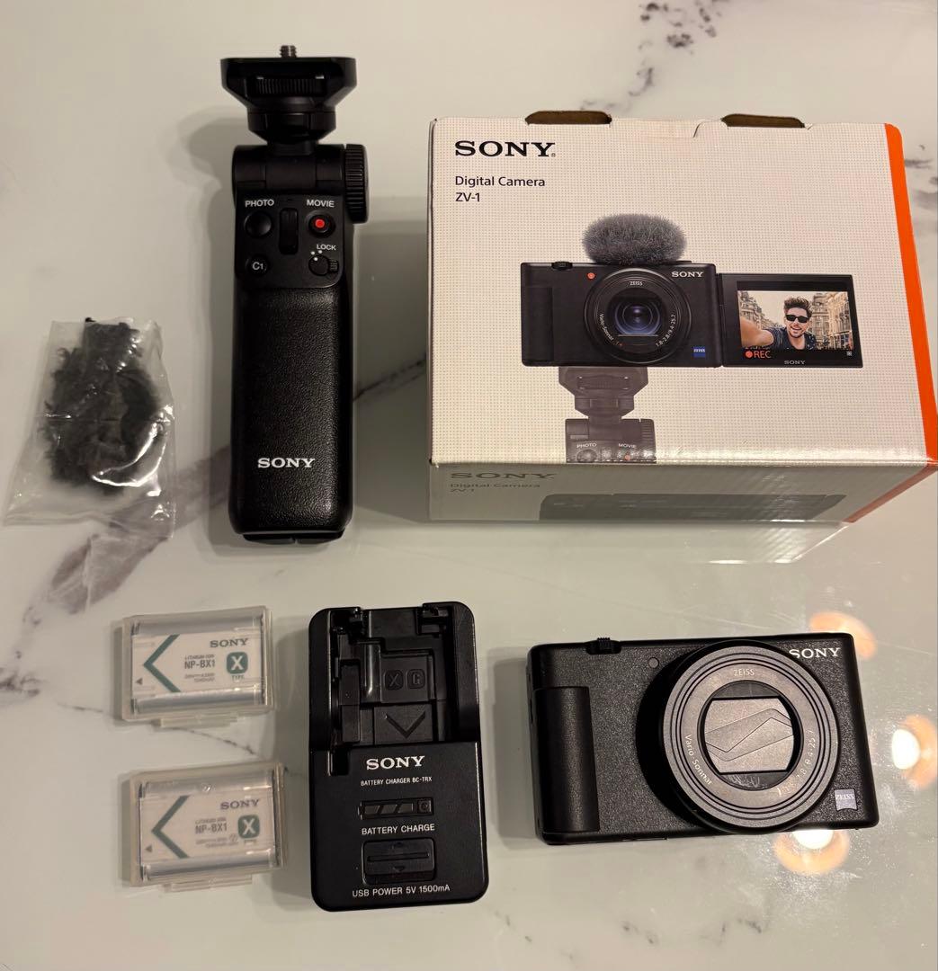 Sony ZV-1 デジタルカメラ 本体と付属品