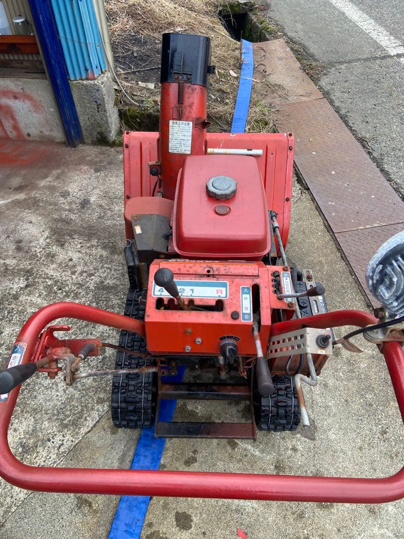 除雪機　ヤンマーYSR80S 中古実動 8馬力　70センチ　新潟から