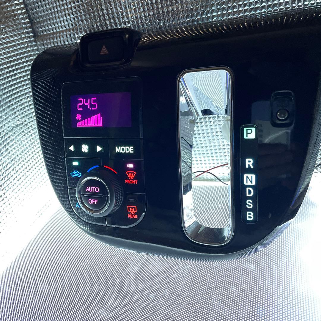 ムーブ　キャンバス　LED交換済み 完成品 エアコン パネル スイッチ