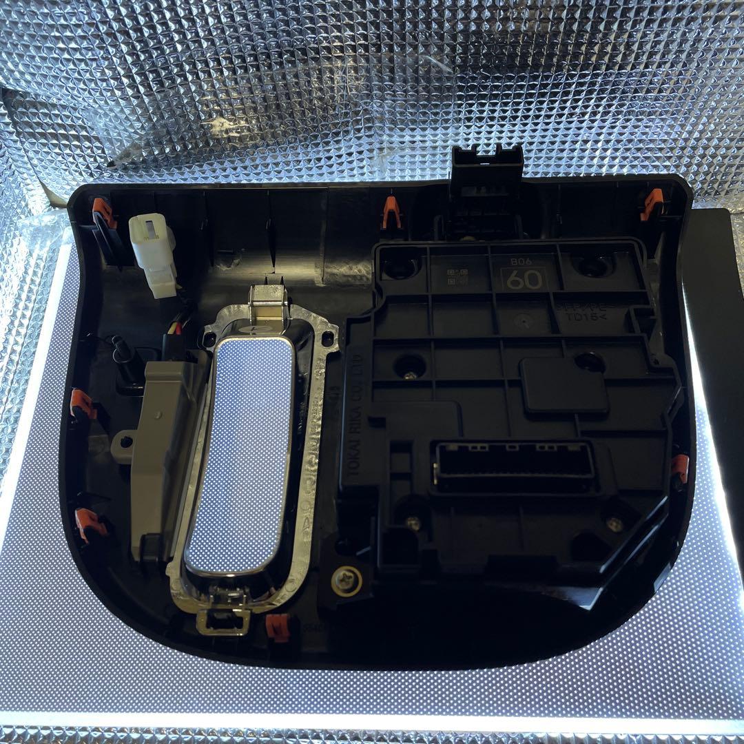 ムーブ　キャンバス　LED交換済み 完成品 エアコン パネル スイッチ