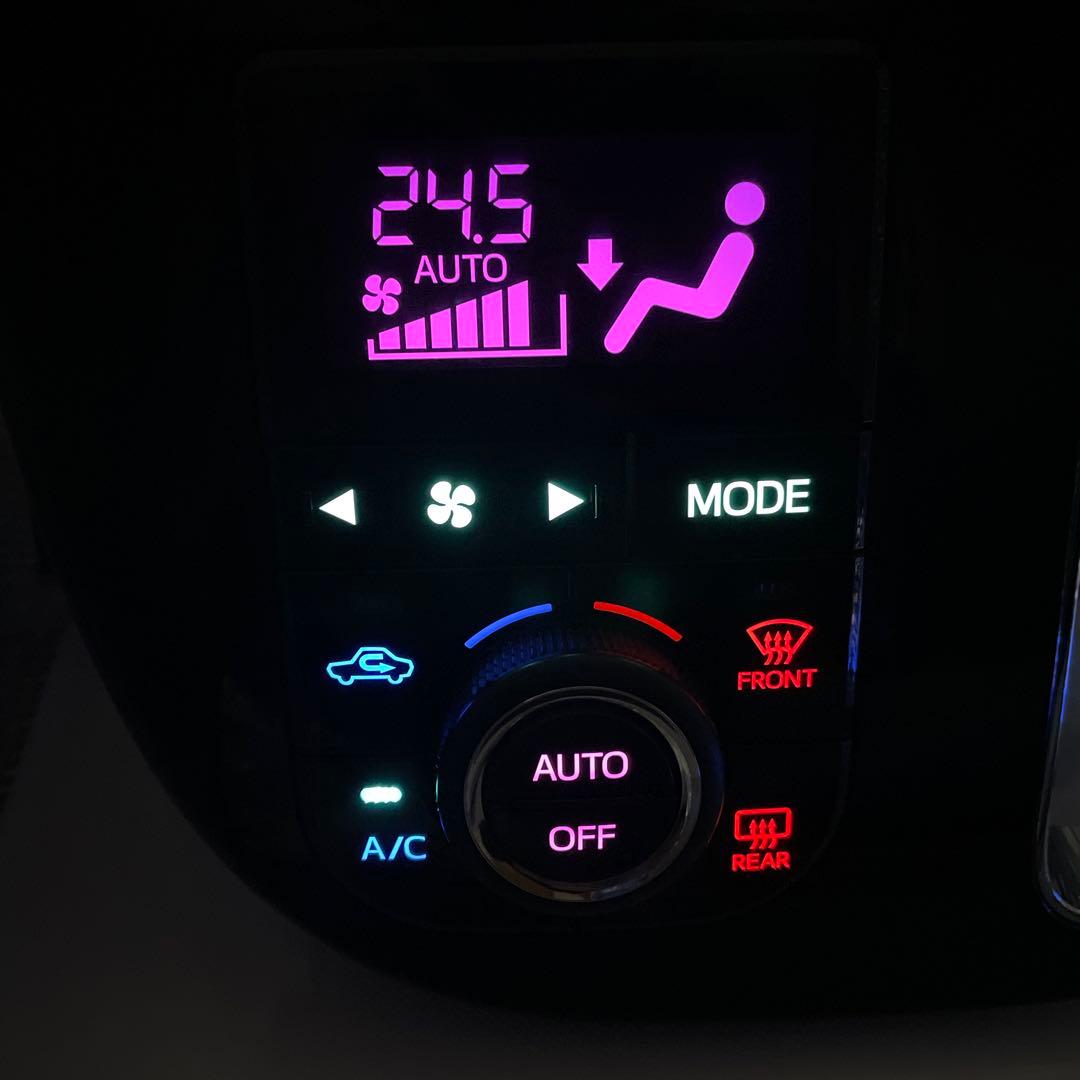 ムーブ　キャンバス　LED交換済み 完成品 エアコン パネル スイッチ