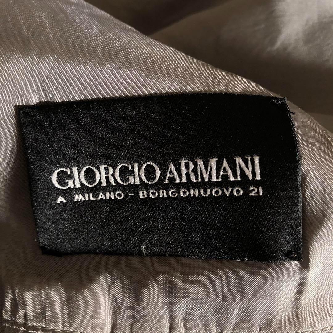 GIORGIO ARMANI*サイズ50*ノーカラーコート*ジョルジオアルマーニ