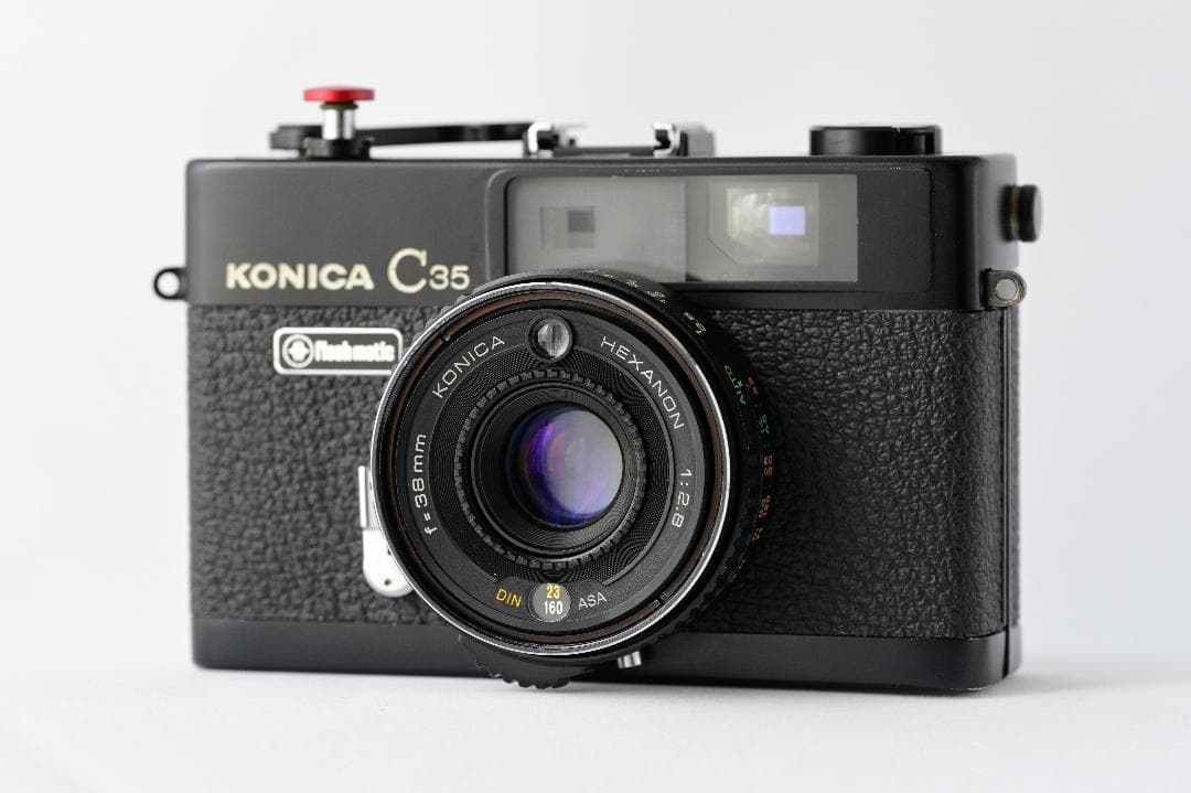 美品 KONICA C35 flashmatic 161249【整備・試写済】