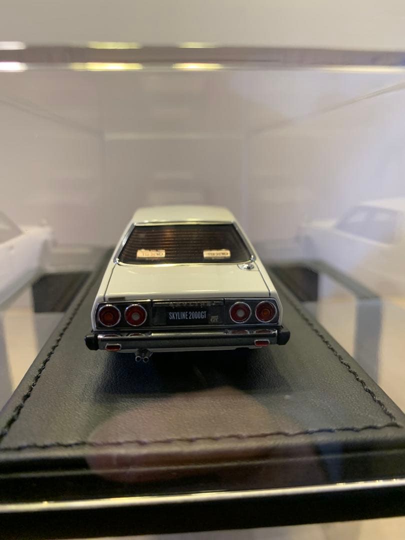 イグニッションモデル　1/43 スカイライン　GT-EL C210 ホワイト