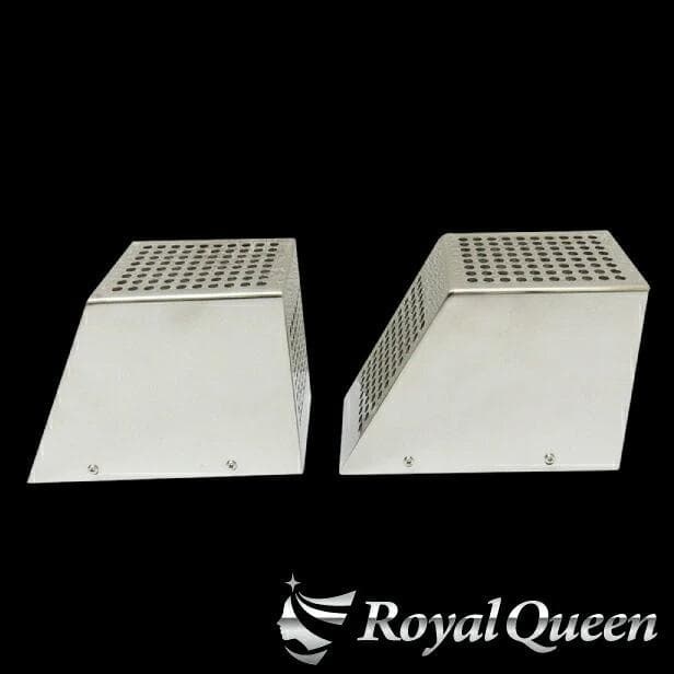 0628 バンパーブッシュ プラ板付き LEDユニット無し 鏡面 2個セット