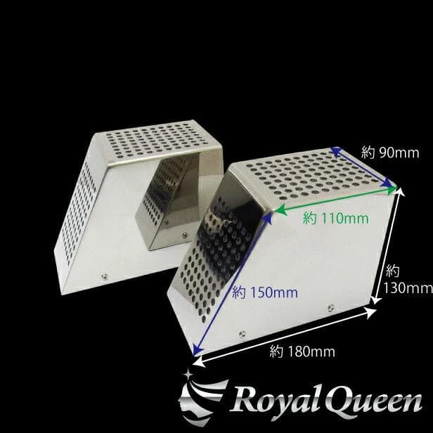 0628 バンパーブッシュ プラ板付き LEDユニット無し 鏡面 2個セット